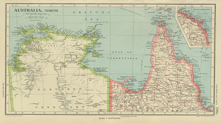 Map of Queensland